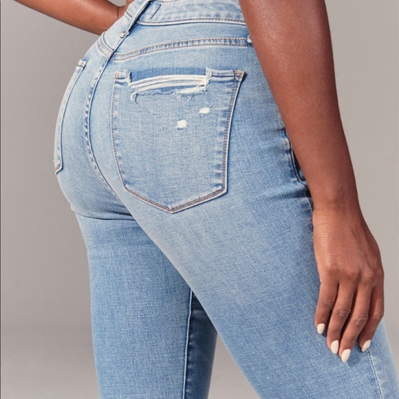 Abercrombie & Fitch Curve Love Super Skinny Jeans, size 26 - Picture 12 of 12
